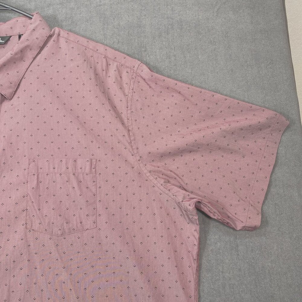 Travis Mathew Mens Patterned Button-Up Short-Slee… - image 8